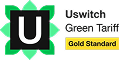 Uswitch Gold Standard green accreditation